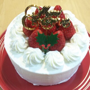 クリスマスケーキ☆デコレーションのコツ